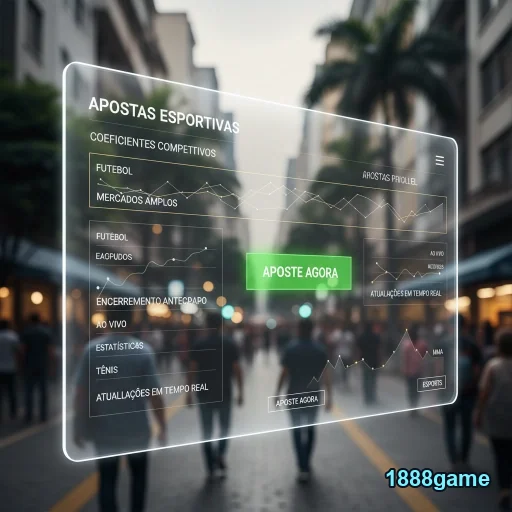 Acesso ao painel de apostas esportivas da 1888game.