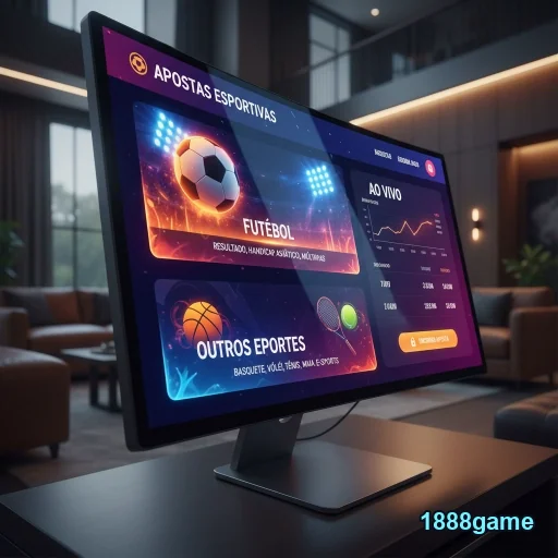 Interface do site 1888game mostrando apostas esportivas.