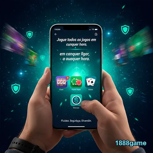 Usuário acessando jogos VIP no app da 1888game.