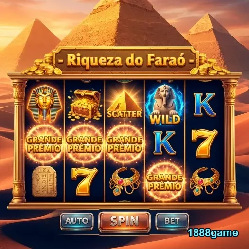 Imagem do jogo Riqueza do Faraó no site 1888game.