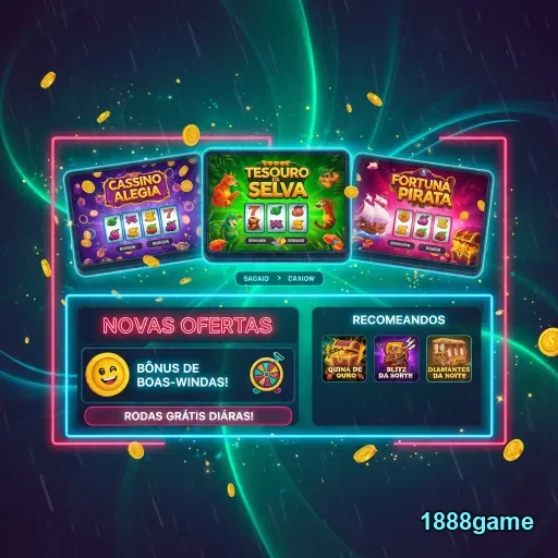 Interface do serviço VIP no 1888game, destacando jogos e ofertas.