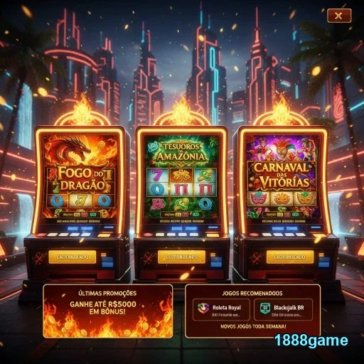 Máquinas de slot games no 1888game destacam ofertas VIP.